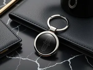 Lincoln Portachiavi Lusso Acciaio Inox Premium
